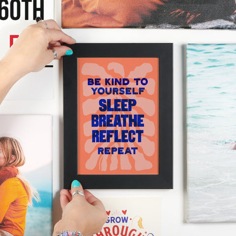 Oakdene Designs Prints Be Kind To Yourself Mindful Print