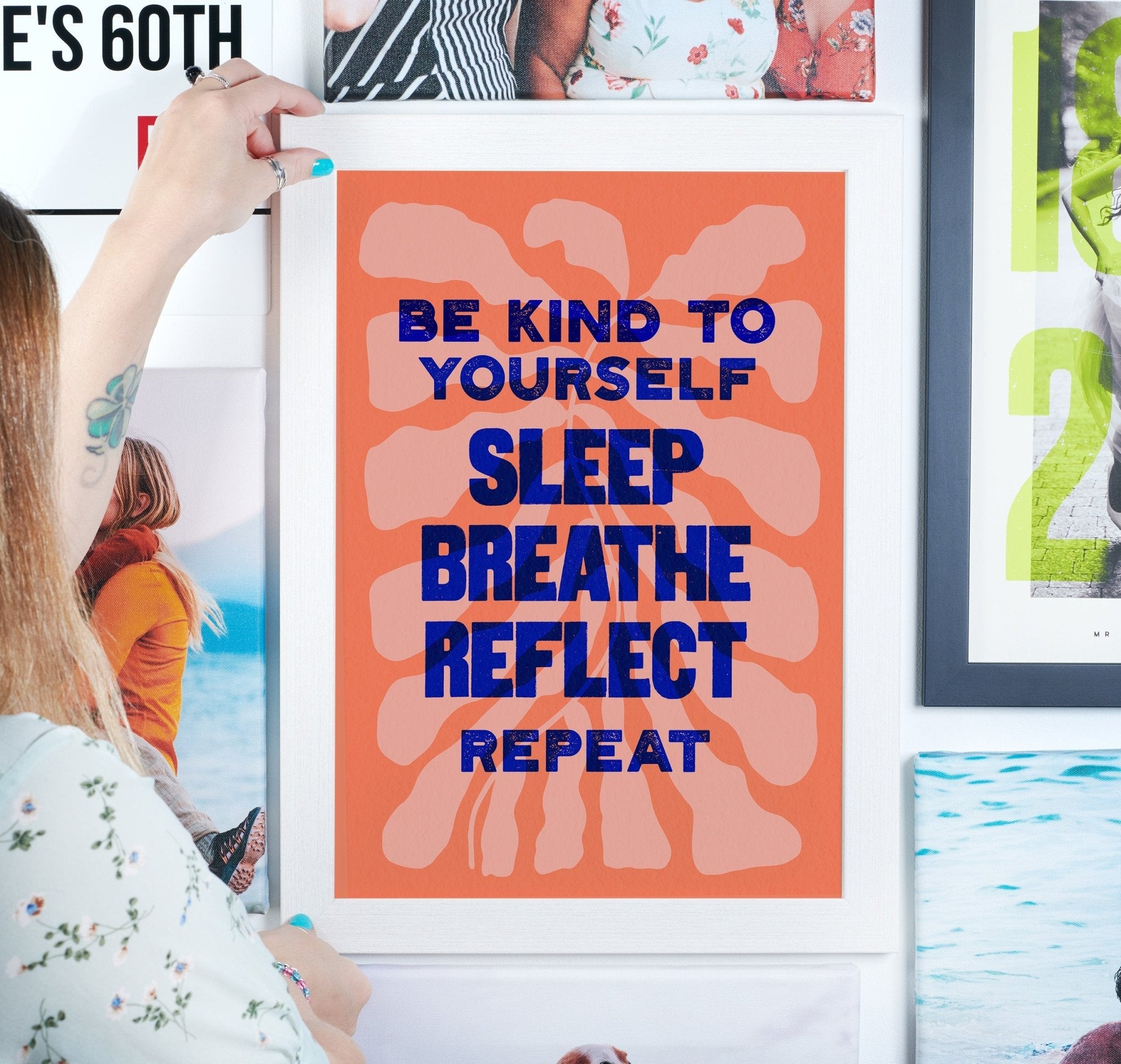 Oakdene Designs Prints Be Kind To Yourself Mindful Print