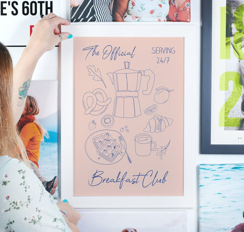 Oakdene Designs Prints Framed The Official Breakfast Club Print