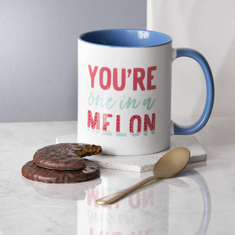 'One In A Melon' Ceramic Mug - Oakdene Designs