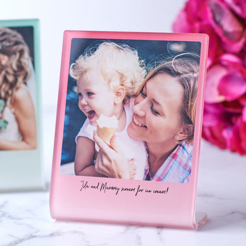 Personalised Acrylic Ombre Photo Print - Oakdene Designs