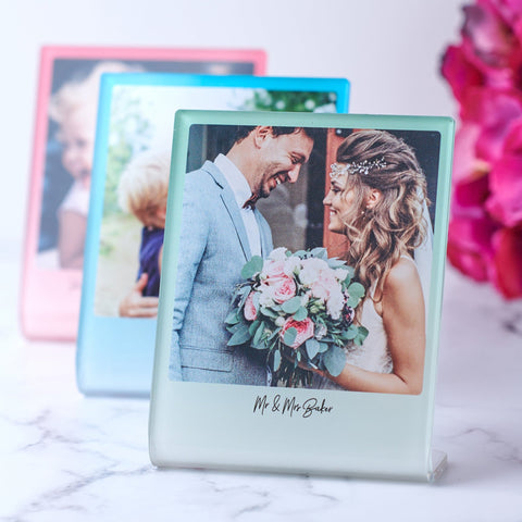 Personalised Acrylic Ombre Photo Print - Oakdene Designs