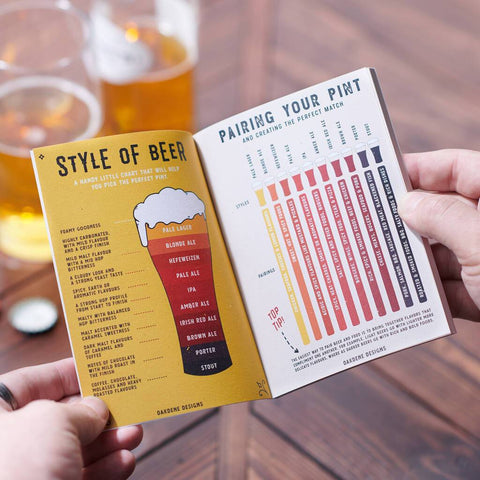 Personalised Beer Tasting Pocket Notebook - Oakdene Designs