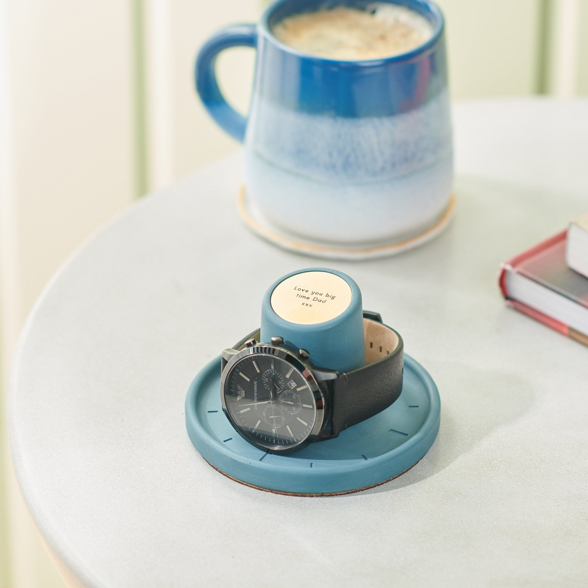 Personalised Brass Watch Stand - Oakdene Designs