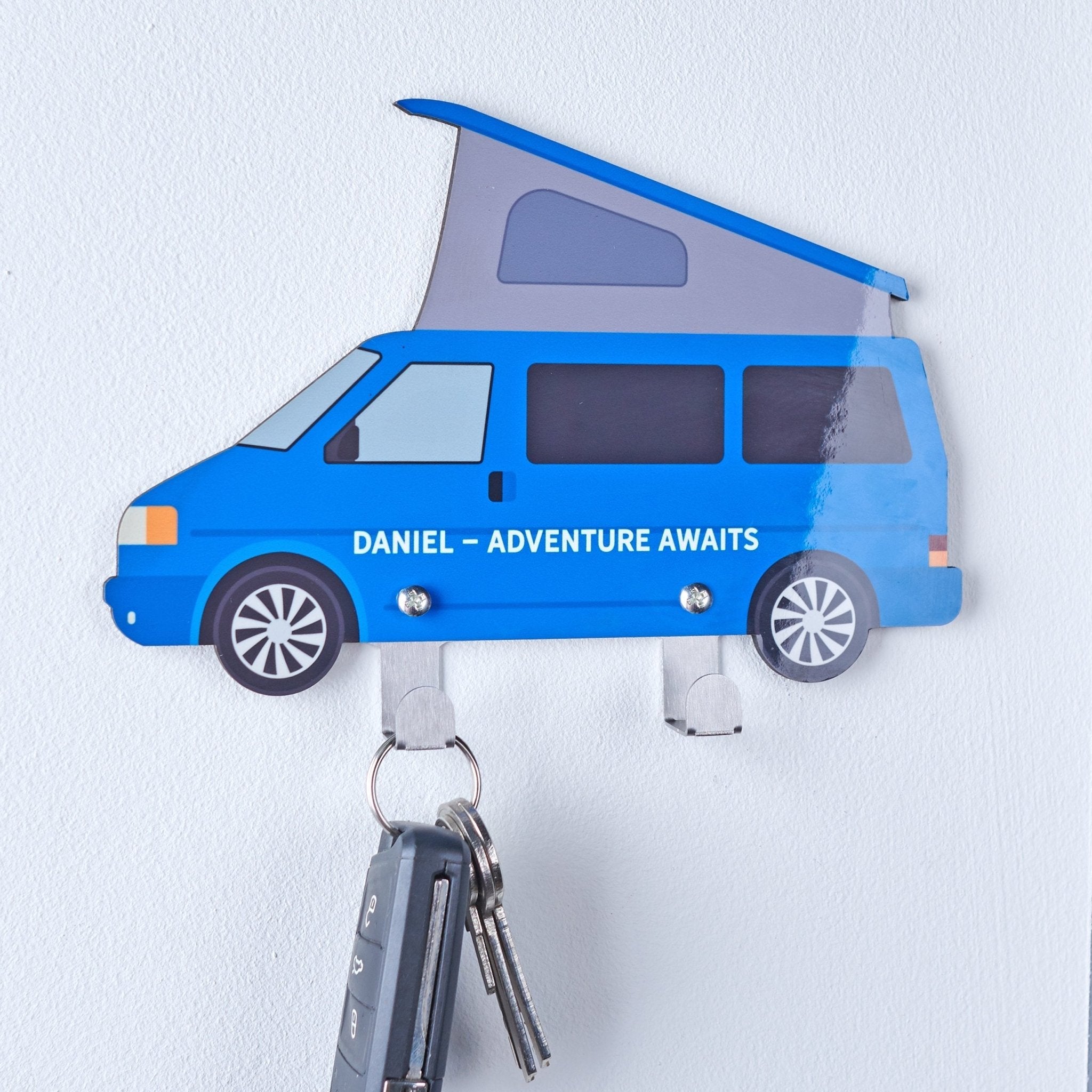 Personalised Camper Van Key Hook - Oakdene Designs