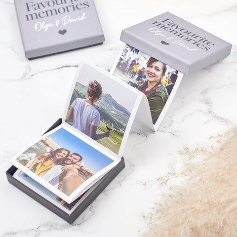 Personalised Couples Pop Out Photo Box - Oakdene Designs