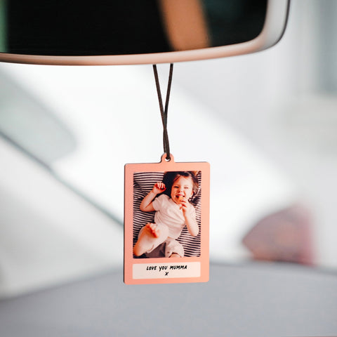 Personalised Design Your Own Car Photo Ornament - Oakdene Designs