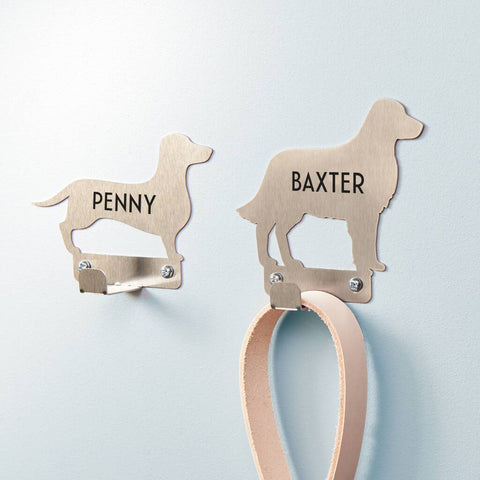 Personalised Dog Lead Holder - Oakdene Designs