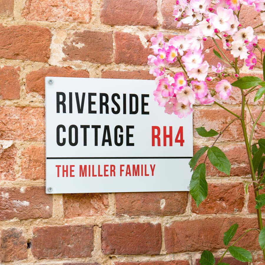 Personalised Exterior House Name Sign - Oakdene Designs