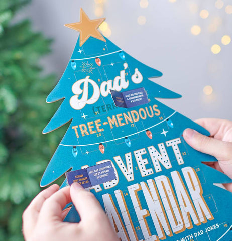 Personalised Funny Dad Joke Advent Calendar - Oakdene Designs