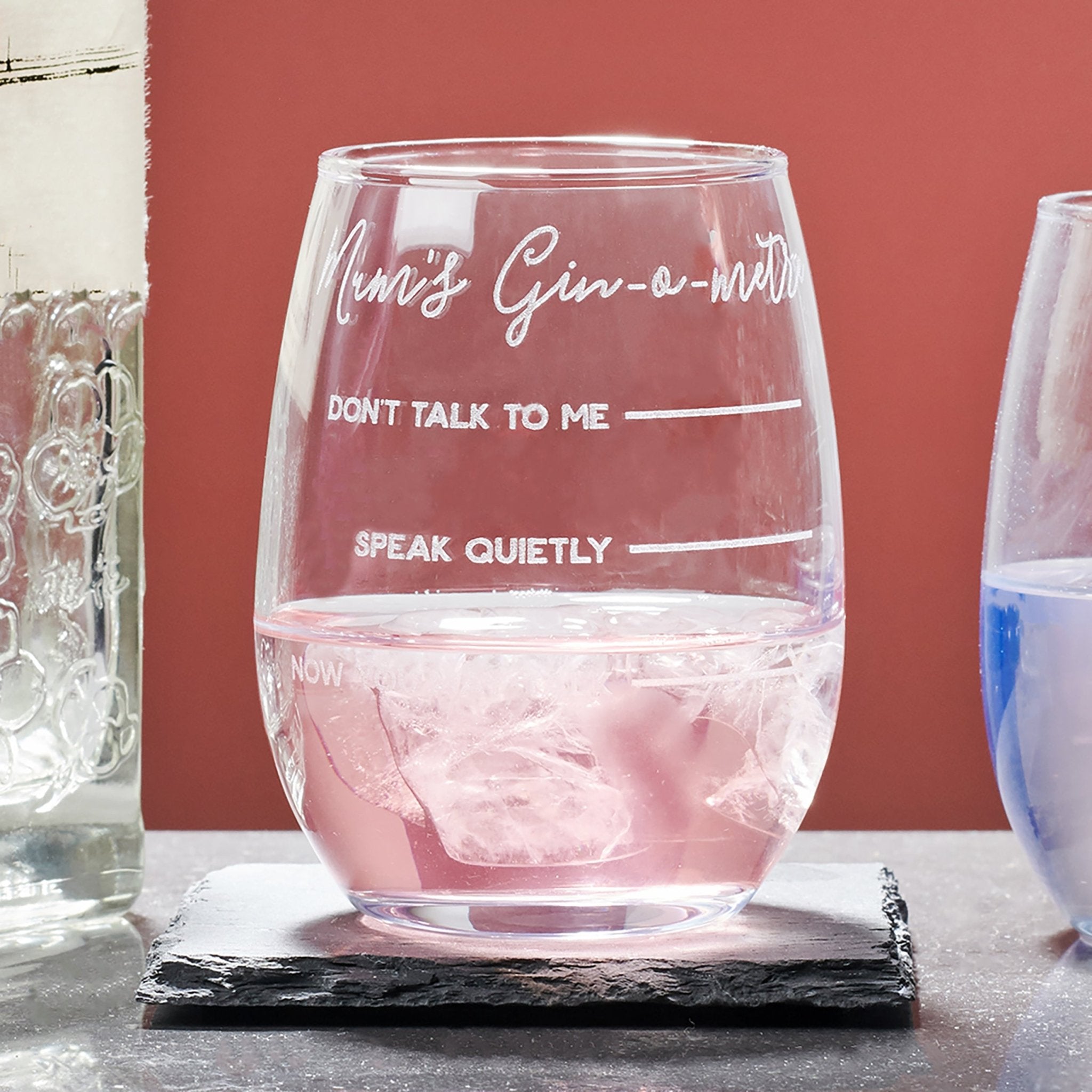 Personalised Gin - O - Metre Glass - Oakdene Designs