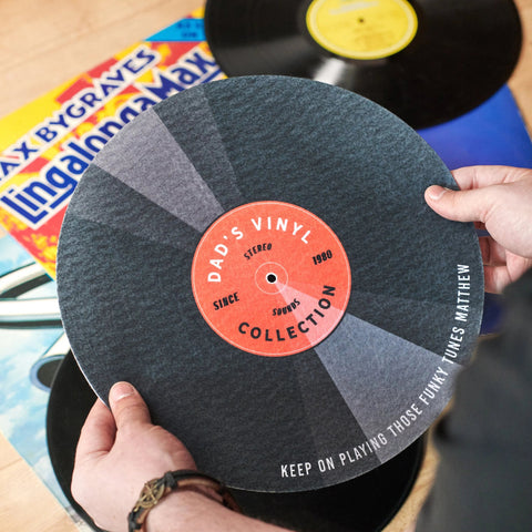 Personalised Music Record Slipmat - Oakdene Designs