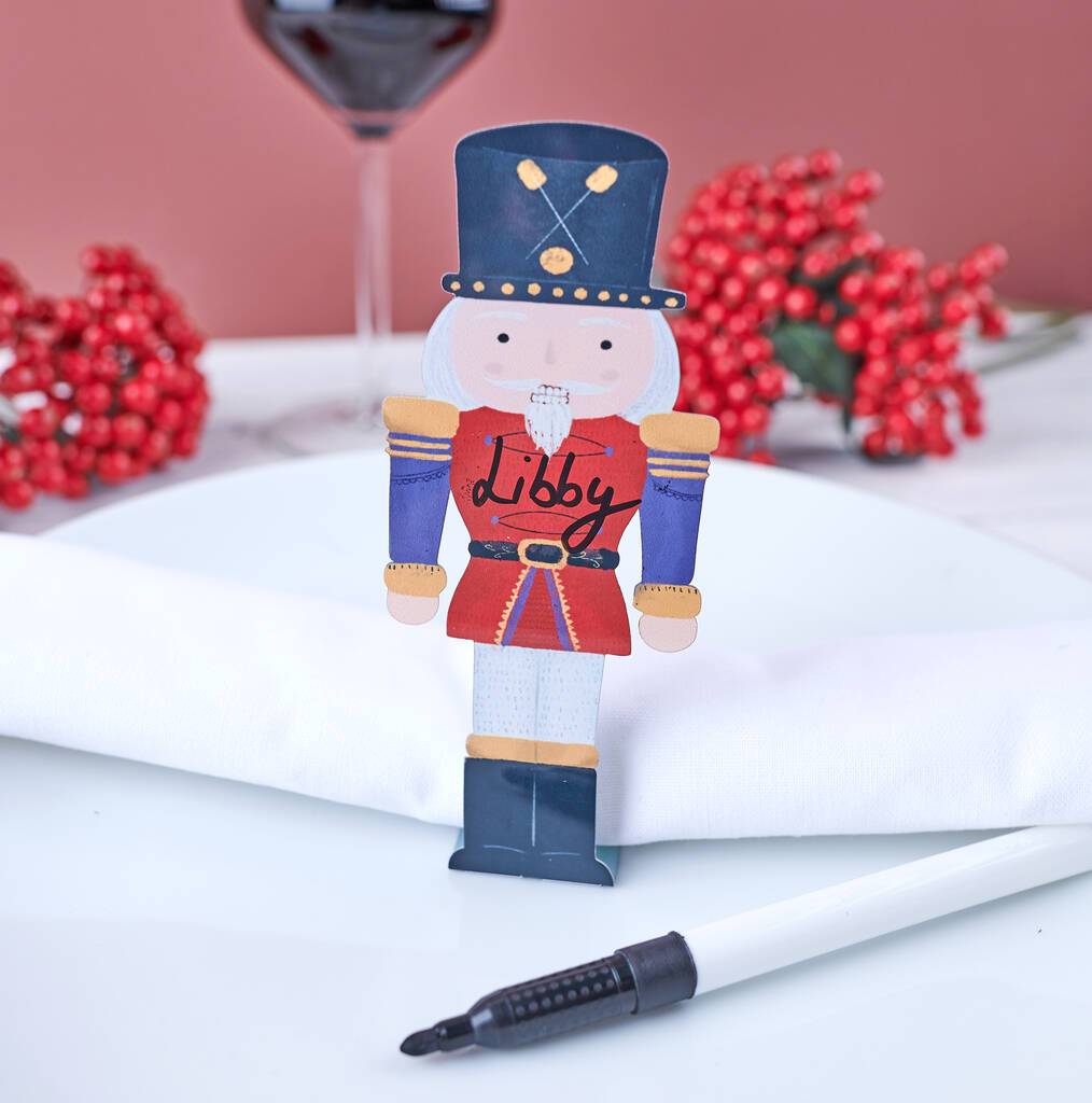 Personalised Nutcracker Place Setting - Oakdene Designs