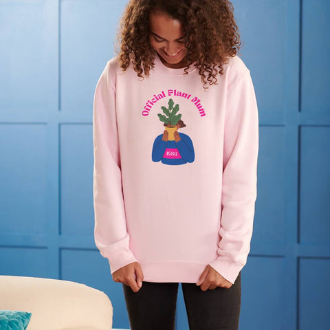 Personalised Official Plant Mum Jumper - Oakdene Designs