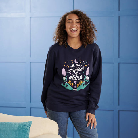 Personalised Organic Cotton Made Of Stars Year Jumper - Oakdene Designs