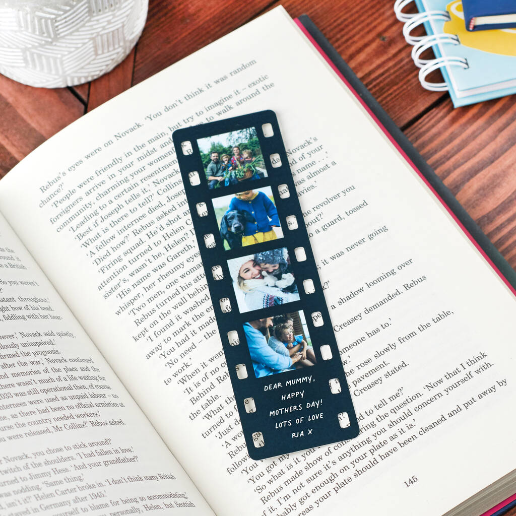 Personalised Photo Reel Bookmark - Oakdene Designs