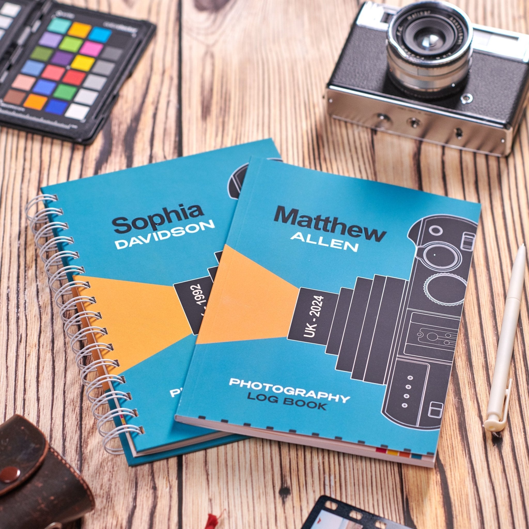 Personalised Photography Journal Notebook - Oakdene Designs