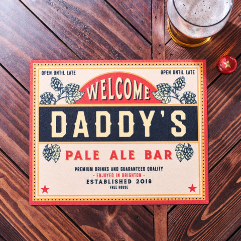 Personalised Pub Gift Set - Oakdene Designs