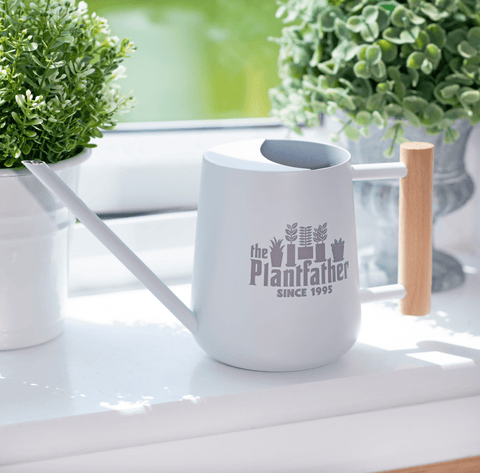 Personalised 'The Plantfather' Home Indoor Watering Can - Oakdene Designs