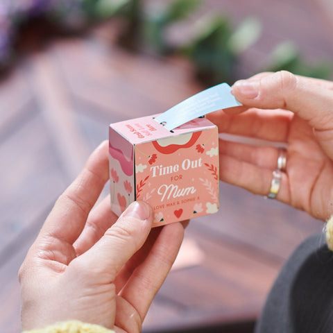 Personalised 'Time Out For Mum' Ticket Dispenser - Oakdene Designs