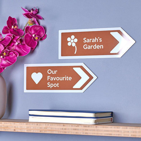 Personalised Tourist Road Sign - Oakdene Designs