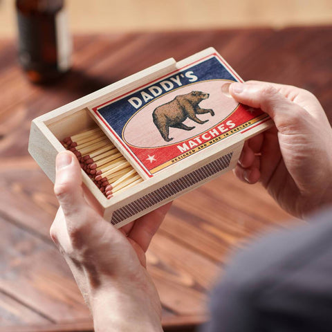 Personalised Vintage Style Large Matchbox - Oakdene Designs