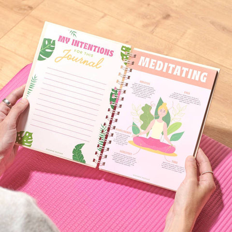 Personalised Yoga And Meditation Journal - Oakdene Designs