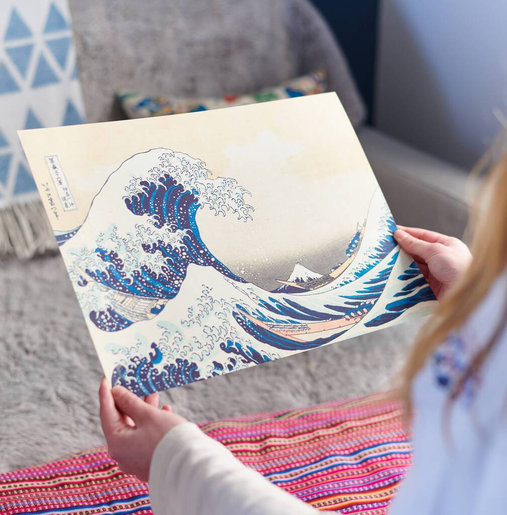 The Great Wave Off Kanagawa Print - Oakdene Designs